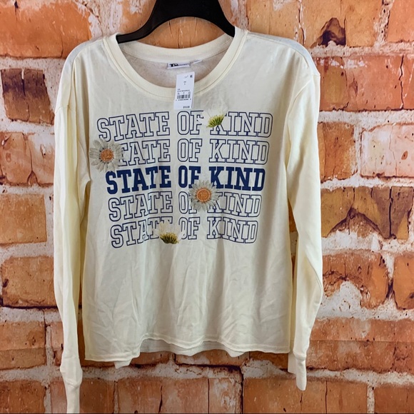Women's Juniors' State Of Kind Daisy Pullover Sw - Picture 3 of 7